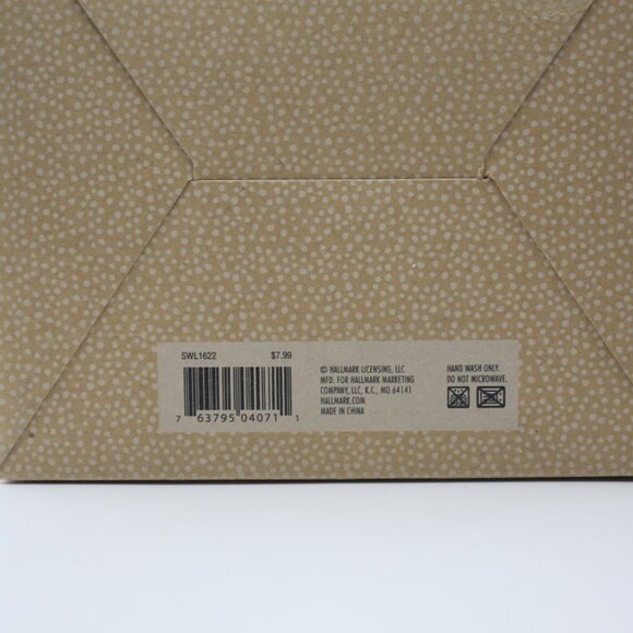 NEW WITH TAGS Hallmark Inspirations Santa Mug With Hat Lid Warmest Of Wishes - Picture 6 of 6